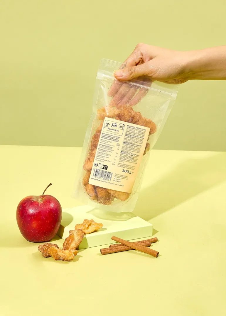 Apfelstücke mit Zimt und Zucker 200 g
