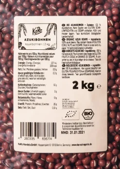 Bio Azukibohnen 2 kg