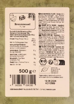 Bio Brennnessel Pulver 500 g