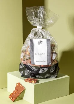 Bio Bruchschokolade mit ganzer Nuss 1 kg