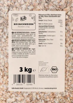 Bio Buchweizenflocken 3 kg