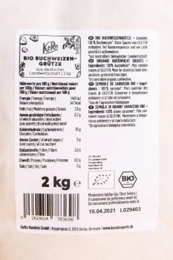 Bio Buchweizengrütze 2 kg