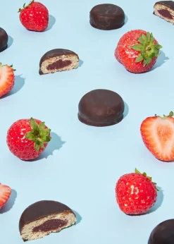 Bio Dark Chocolate Bites Strawberry 2 x 20 g