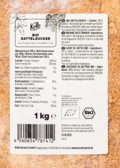 Bio Dattelzucker 1 kg