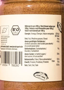 Bio Erdnussmus mit Haut 500 g