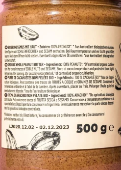 Bio Erdnussmus mit Haut 500 g