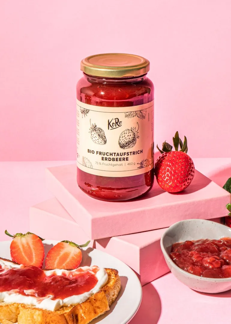 Bio Fruchtaufstrich Erdbeere 460 g