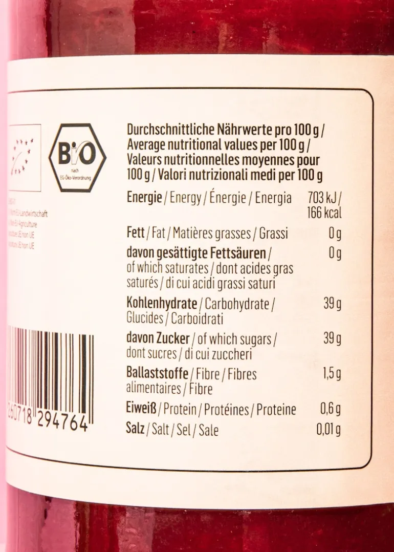 Bio Fruchtaufstrich Erdbeere 460 g