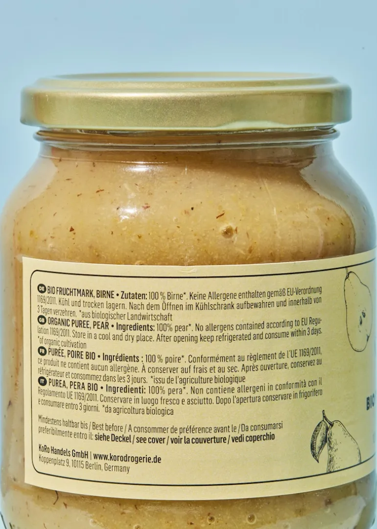 Bio Fruchtpüree Birne 350 g