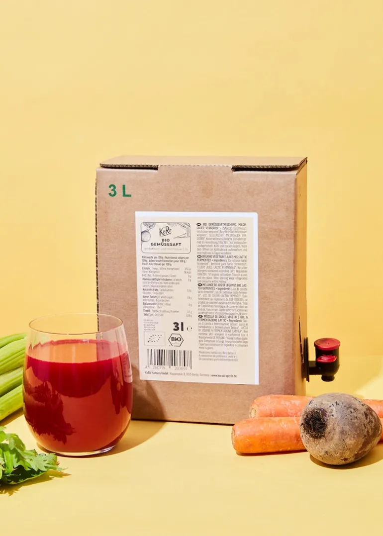 Bio Gemüsesaft Bag-in-Box 3 L