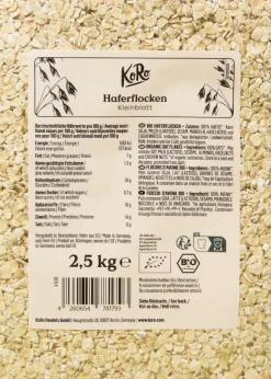 Bio Haferflocken Kleinblatt 2,5 kg