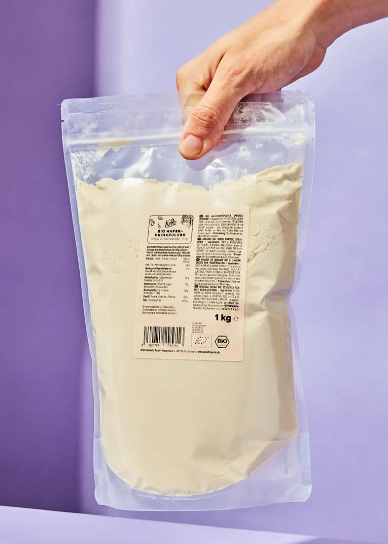 Bio Haferpulver für Haferdrink 1 kg