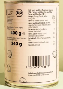 Bio Kichererbsen in der Dose 240 g