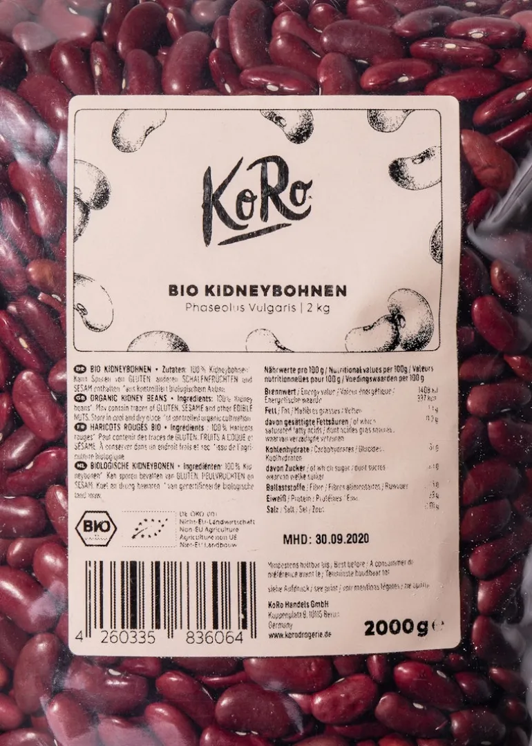 Bio Kidneybohnen 2 kg