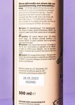 Bio Kokosblüten Vinaigrette 500 ml
