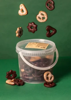 Bio Lebkuchen Herzen Brezeln und Sterne 1 kg