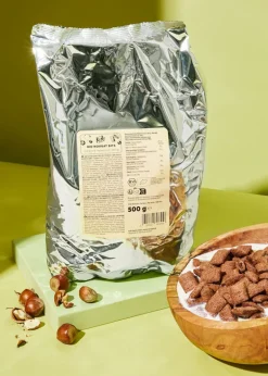 Bio Nougat Bits mit 8,5 % Haselnuss 500 g