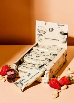 Bio Nut Butter Cups Cashew-Strawberry 12 x 3 x 13 g