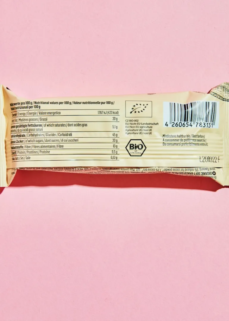 Bio Oat Bar Cocoa 60 g