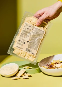 Bio Ravioli mit veganem Schmelz 250 g