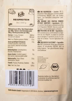 Bio Reisprotein 500 g