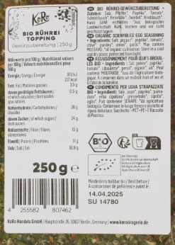 Bio Rührei Gewürz 250 g
