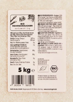 Bio Rohrohrzucker 5 kg