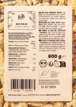 Bio Soja Streifen 800 g