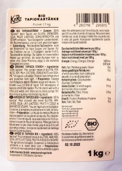 Bio Tapiokastärke 1 kg