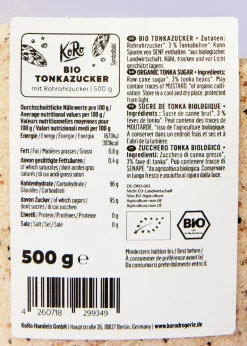 Bio Tonka Zucker 500 g