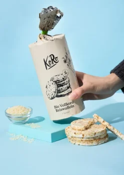 Bio Vollkornreiswaffeln mit 7 Saaten 120 g