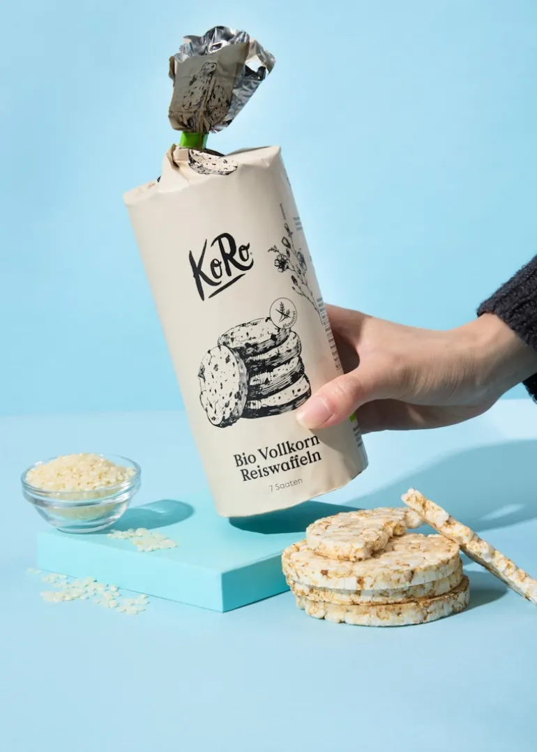 Bio Vollkornreiswaffeln mit 7 Saaten 120 g