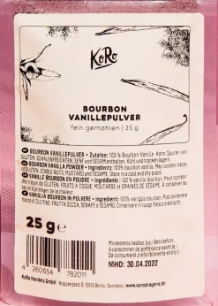 Bourbon Vanillepulver 25 g