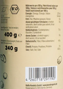 Braune Bio Linsen in der Dose 240 g