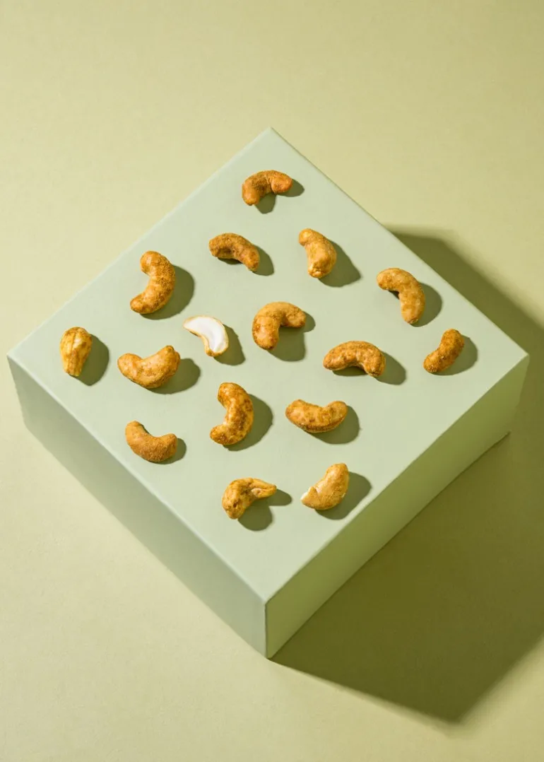 Cashewkerne mit Curry ohne Geschmacksverstärker 500 g