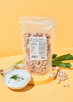 Cashewkerne mit Sour Cream and Onion Gewürz 500 g