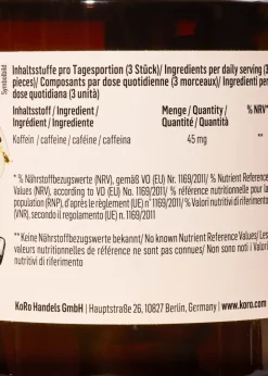 Energy Fruit Bites mit Koffein und Guarana 120 Stück