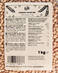 Erbsen Protein Crispies 71 % 1 kg
