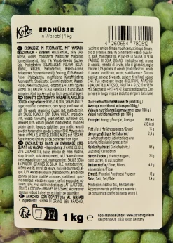 Erdnüsse mit Wasabi 1 kg