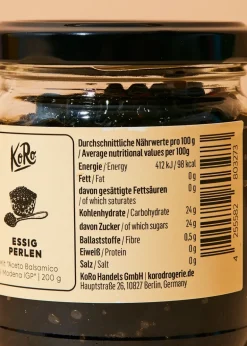 Essig Perlen mit "Aceto Balsamico di Modena I.G.P." 200 g