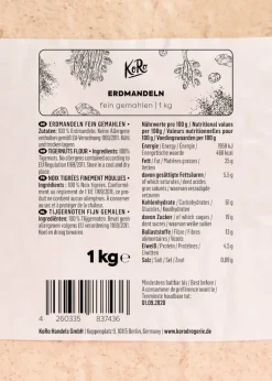 Fein gemahlene Erdmandeln 1 kg