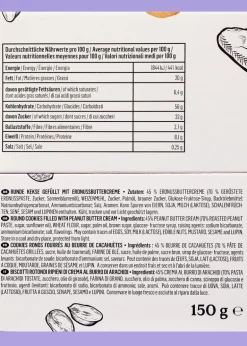 Gefüllter Erdnussbutterkeks 12 x 150 g