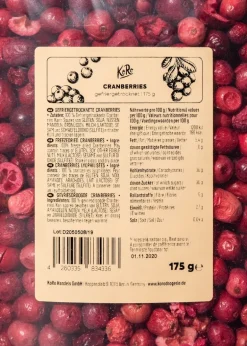 Gefriergetrocknete Cranberrys 175 g
