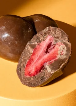 Gefriergetrocknete Erdbeeren in Milchschokolade 1 kg