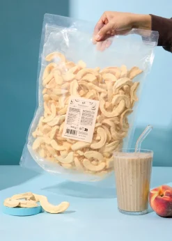 Gefriergetrocknete Pfirsichscheiben 350 g