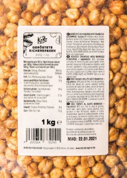 Geröstete Kichererbsen mit BBQ-Gewürz 1 kg
