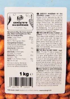 Geröstete Maiskörner mit Chili 1 kg