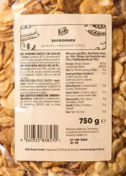 Geröstete und gesalzene Favabohnen 750 g
