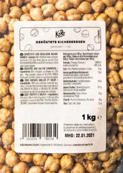 Geröstete und gesalzene Kichererbsen 1 kg