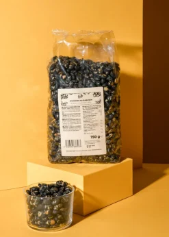 Geröstete und gesalzene schwarze Sojabohnen 750 g
